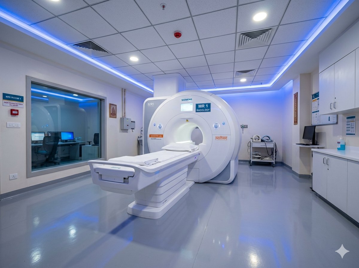 Siemens MRI scanner at Nidhi Diagnostics